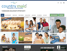 Tablet Screenshot of fundraisingdealership.com